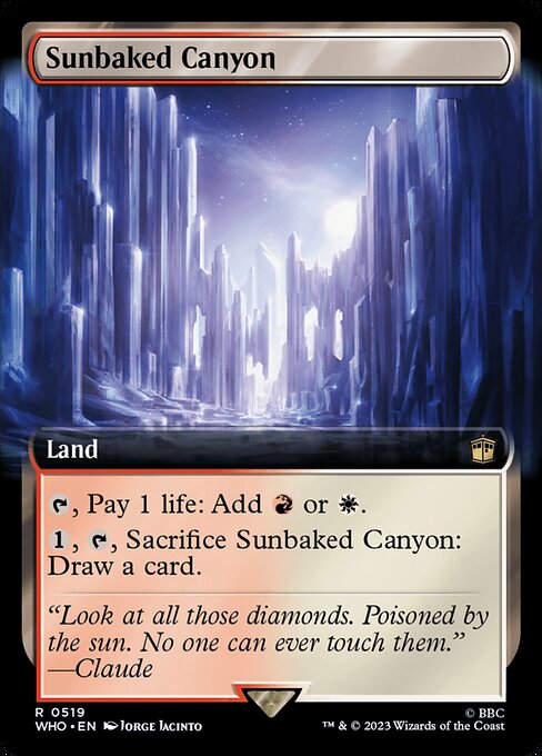 Sunbaked Canyon (Extended Art)