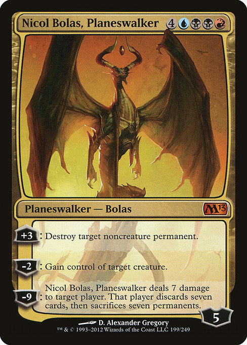 Nicol Bolas, Planeswalker (Magic 2013 #199)