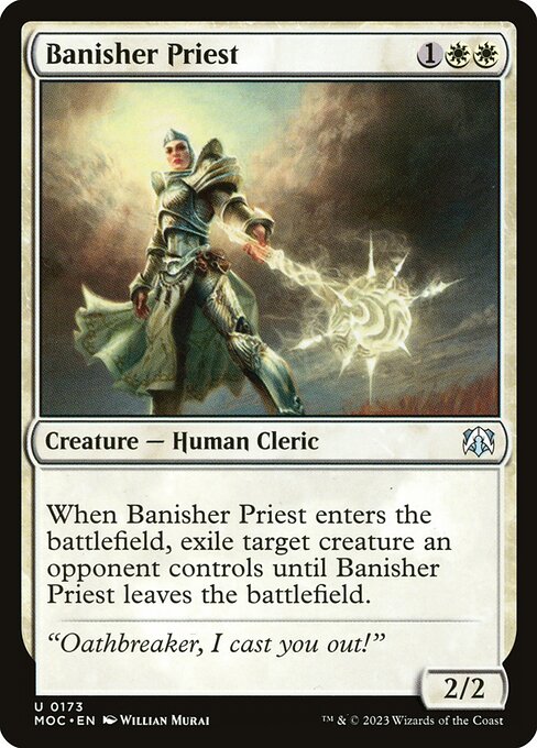 Banisher Priest (March of the Machine Commander #173)