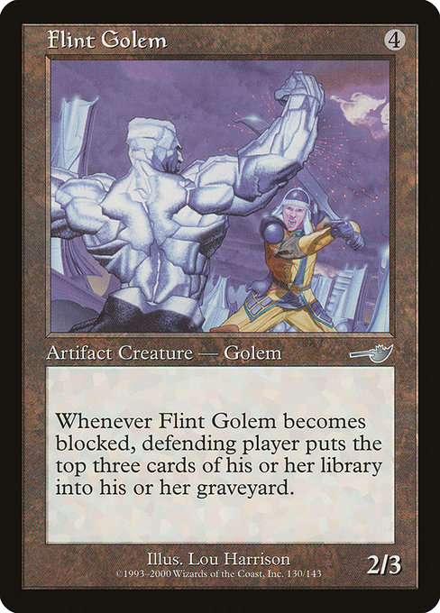Flint Golem card image