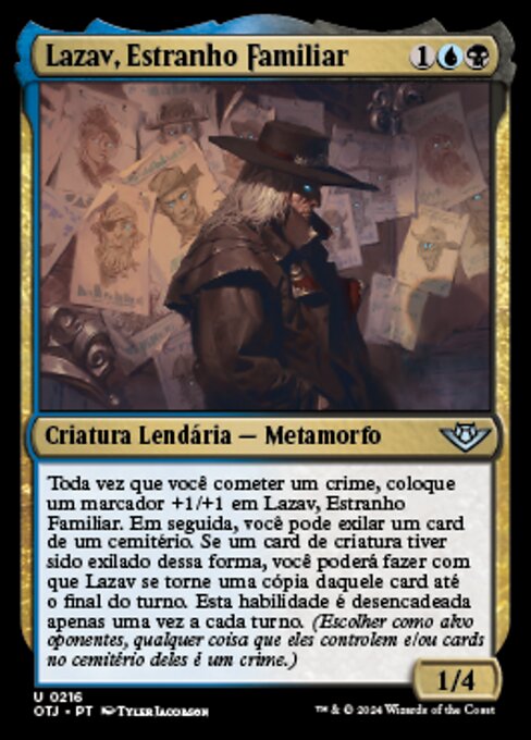 Lazav, Familiar Stranger (Outlaws of Thunder Junction #216)