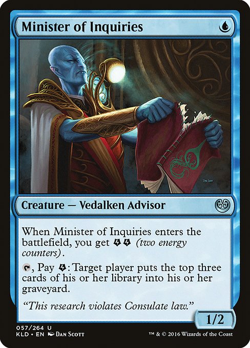 Minister of Inquiries (Kaladesh #57)