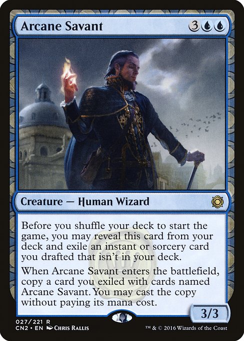 Arcane Savant card image