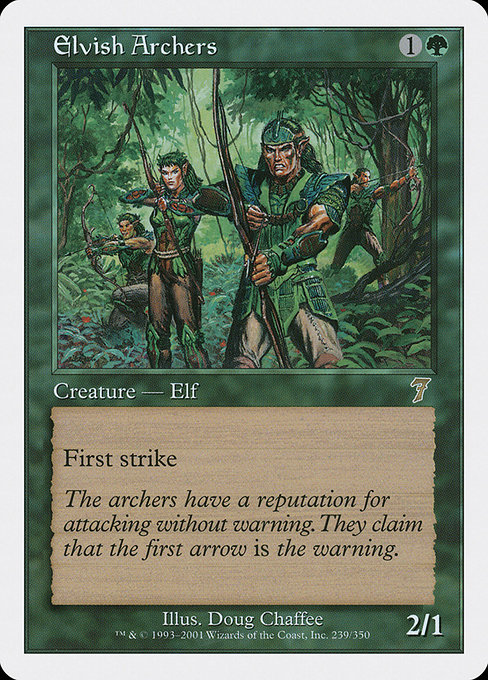 Elvish Archers (Seventh Edition #239)