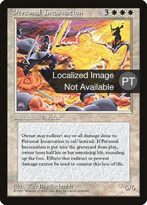 Personal Incarnation (Fourth Edition Foreign Black Border #40)