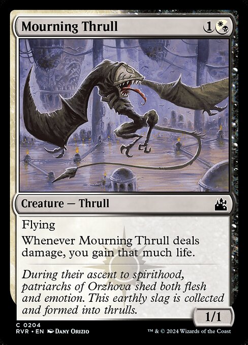 Srâne en deuil|Mourning Thrull