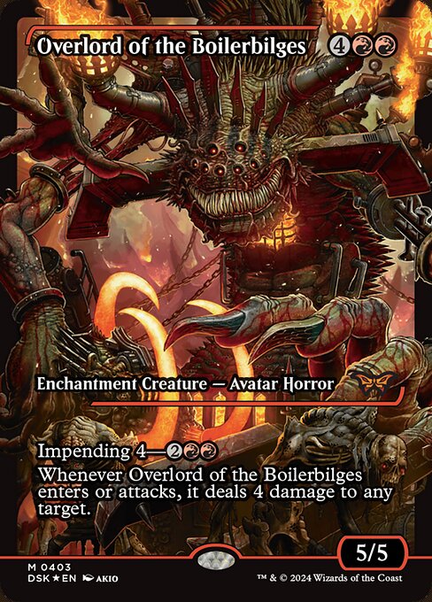 Overlord of the Boilerbilges (Duskmourn: House of Horror #403)