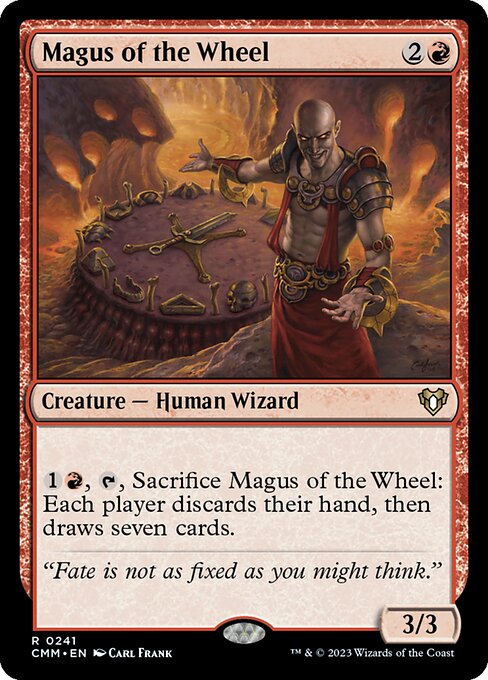 Magus of the Wheel (Commander Masters #241)