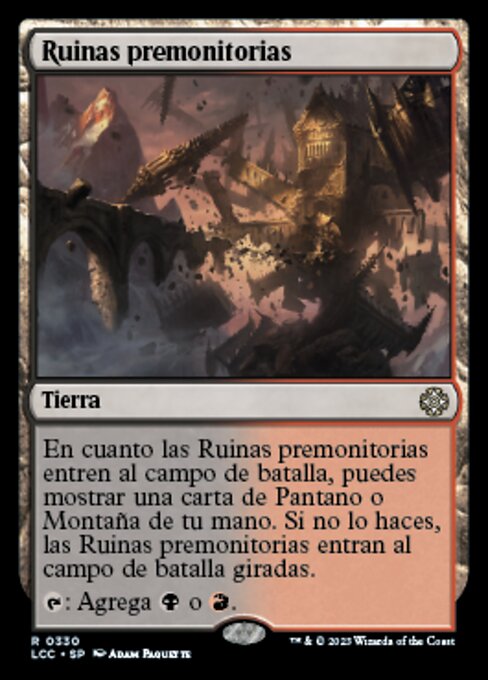 Foreboding Ruins (The Lost Caverns of Ixalan Commander #330)