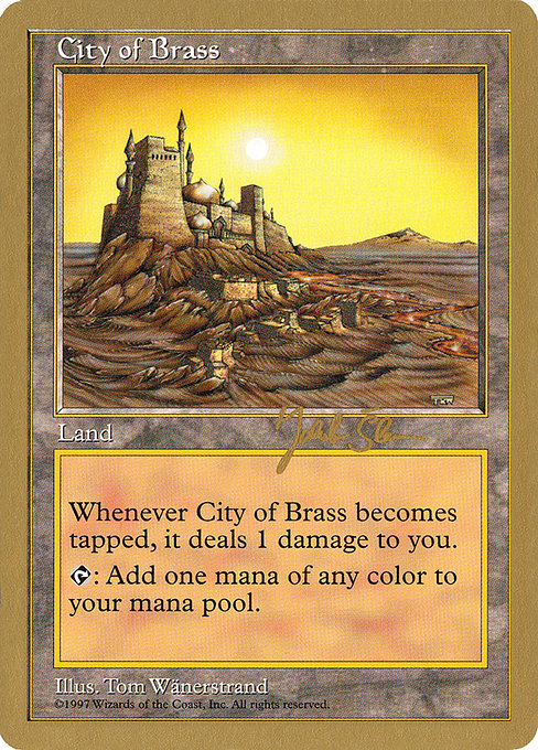 City of Brass (World Championship Decks 1997 #js413)