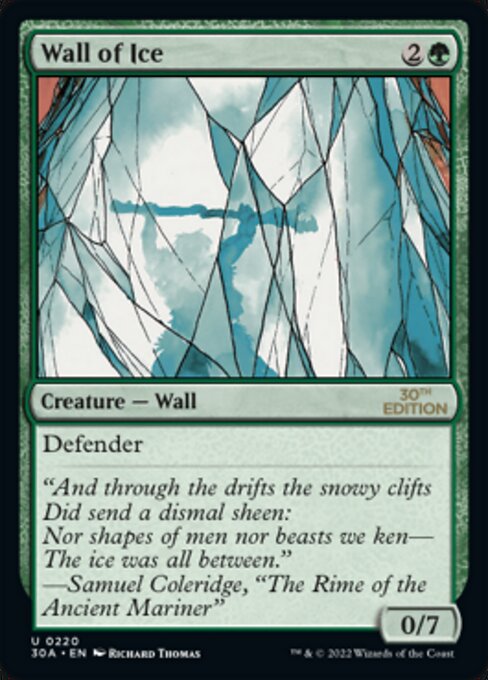 Wall of Ice (30th Anniversary Edition #220)