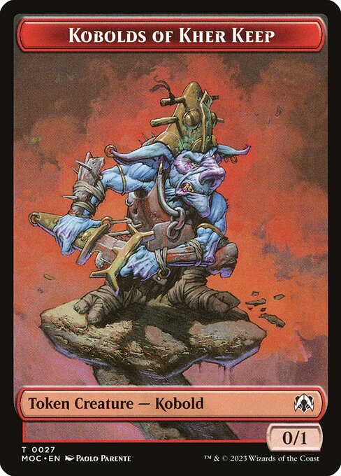 Kobolds of Kher Keep (March of the Machine Commander Tokens #27)