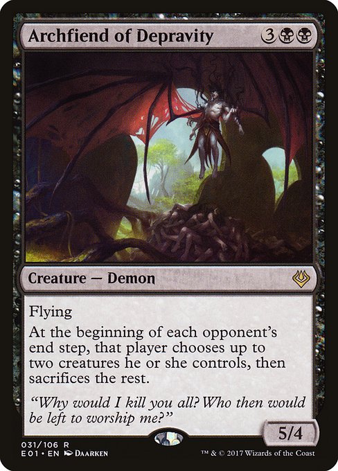 Archfiend of Depravity (Archenemy: Nicol Bolas #31)