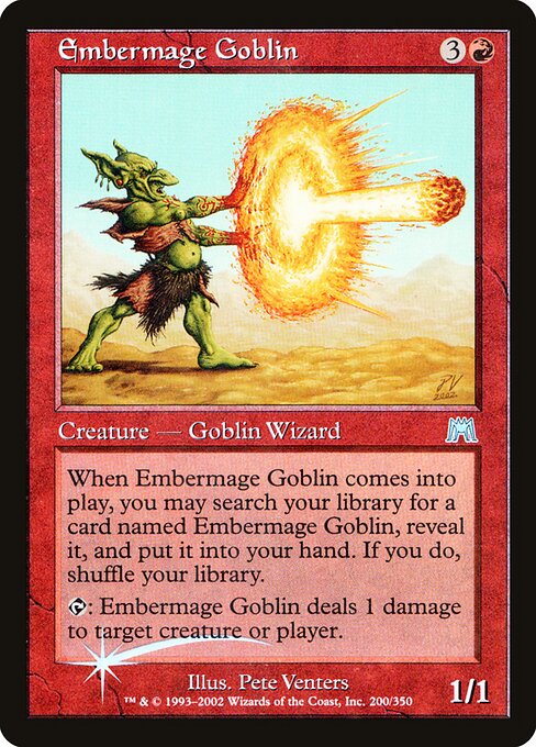 Gobelin ambremage|Embermage Goblin