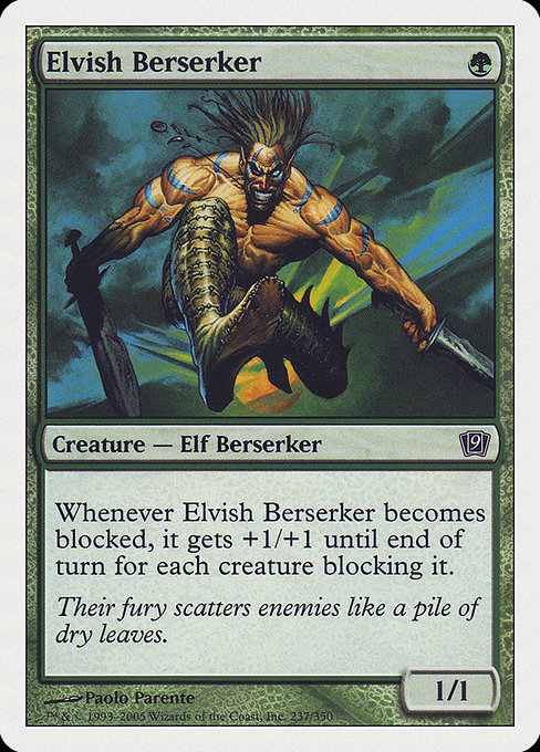 Elvish Berserker (Ninth Edition #237)