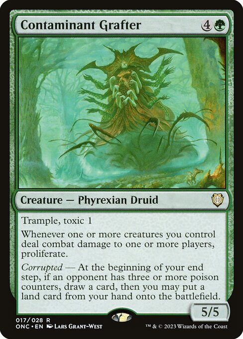 Contaminant Grafter (Phyrexia: All Will Be One Commander #17)
