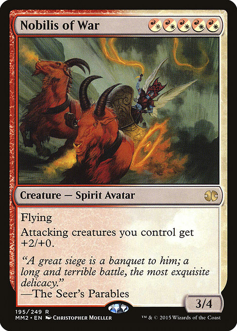 Nobilis of War (Modern Masters 2015 #195)