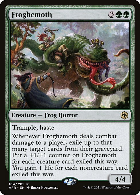 Froghemoth (Adventures in the Forgotten Realms Promos #184p)