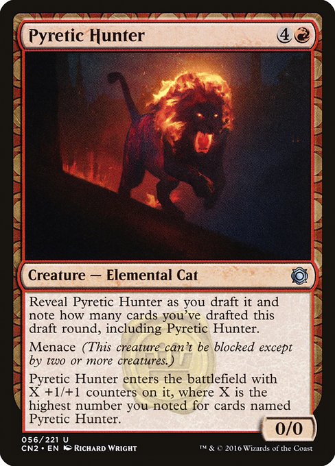 Pyretic Hunter card image