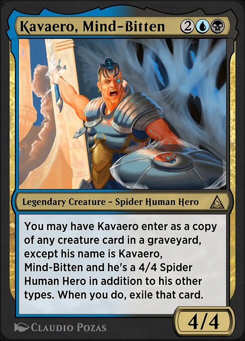 Superior Spider-Man magic the gathering card art