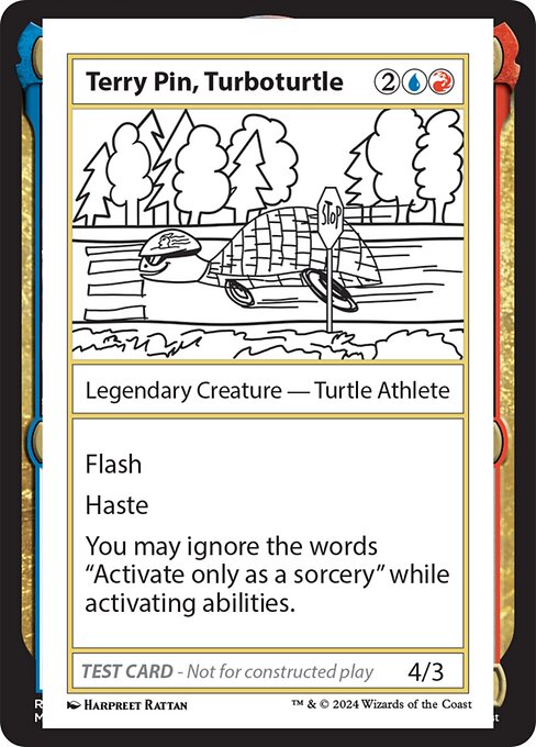 Terry Pin, Turboturtle (Mystery Booster 2 #364)