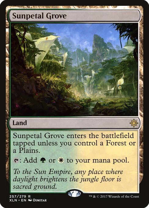 Sunpetal Grove (Ixalan #257)