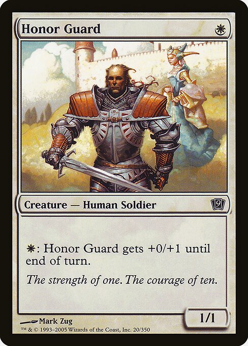 Honor Guard (Ninth Edition #20★)