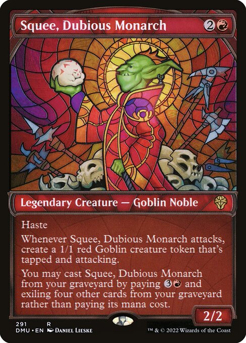 Squee, Dubious Monarch (Dominaria United #291)