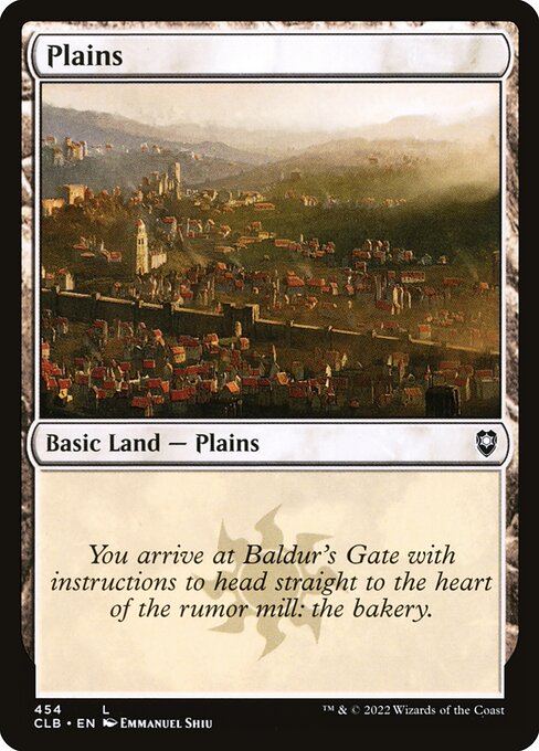 Plains (Commander Legends: Battle for Baldur's Gate #454)