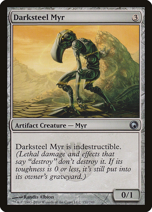 Darksteel Myr (Scars of Mirrodin #151)