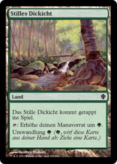 Tranquil Thicket (Commander 2013 #329)