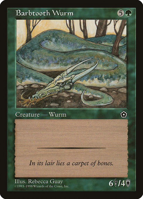 Barbtooth Wurm card image