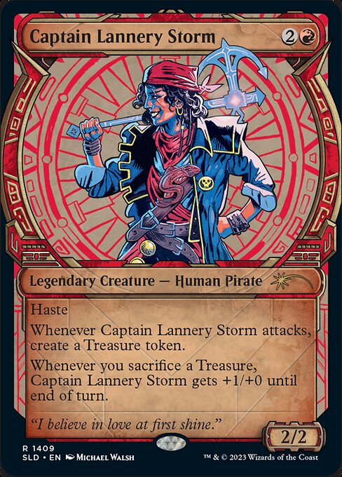 Captain Lannery Storm (Secret Lair Drop #1409)