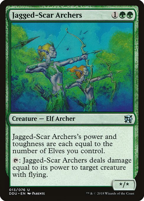 Archers de la Cicatrice zébrée|Jagged-Scar Archers