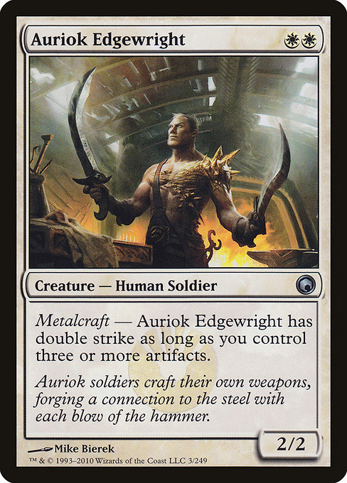 Auriok Edgewright (Scars of Mirrodin #3)