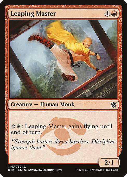 Leaping Master (Khans of Tarkir #114)