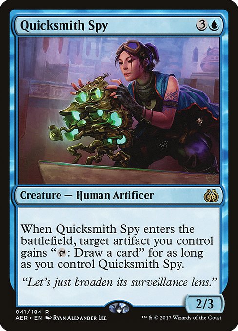 Quicksmith Spy (Aether Revolt #41)