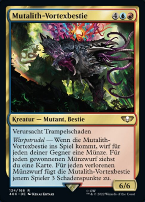 Mutalith Vortex Beast (Warhammer 40,000 Commander #134)