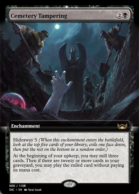Cemetery Tampering (Magic Online Promos #99775)
