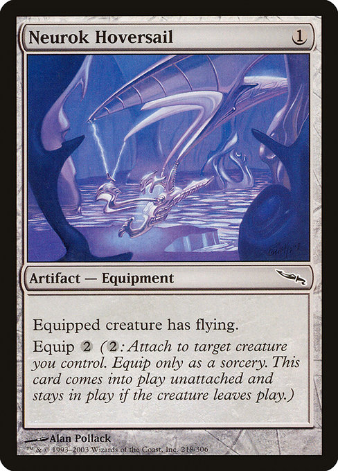 Neurok Hoversail (Mirrodin #218)