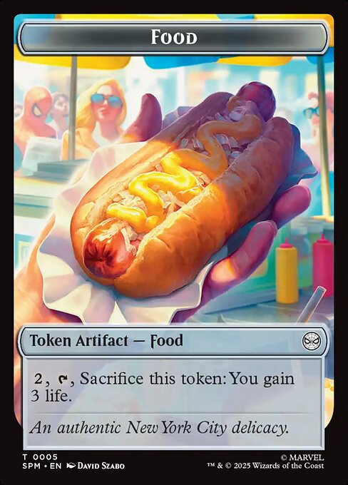 Food magic the gathering card art