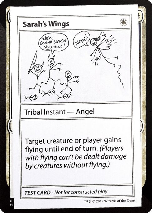 Sarah's Wings (Mystery Booster Playtest Cards 2021 #11)