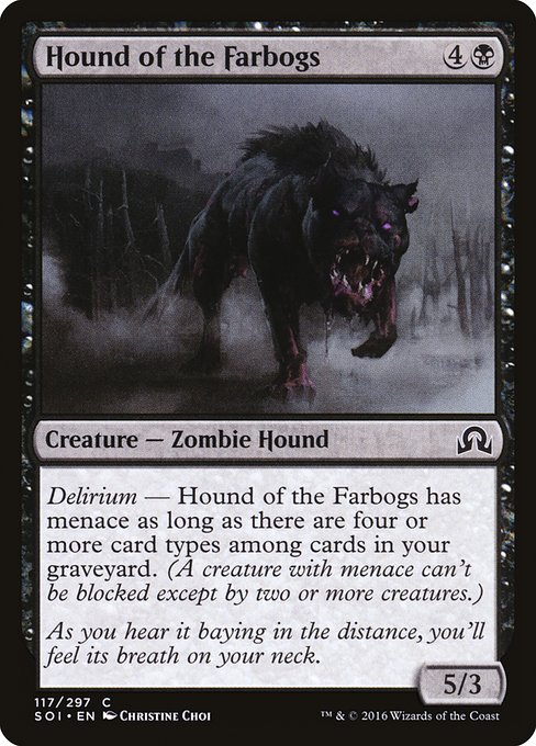 Hound of the Farbogs (Shadows over Innistrad #117)
