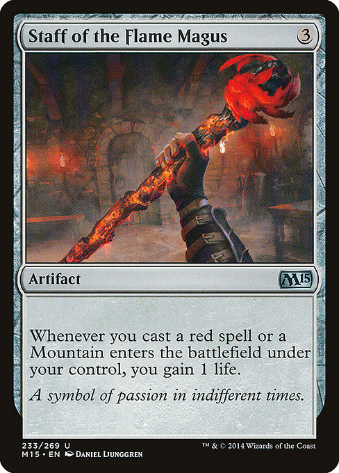 Staff of the Flame Magus (M15)