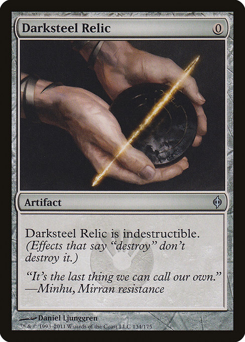 Darksteel Relic (New Phyrexia #134)