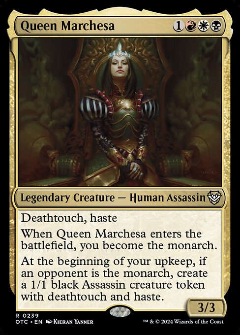 Queen Marchesa (Outlaws of Thunder Junction Commander #239)