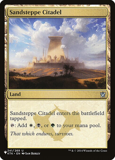 Sandsteppe Citadel (plst) KTK-241