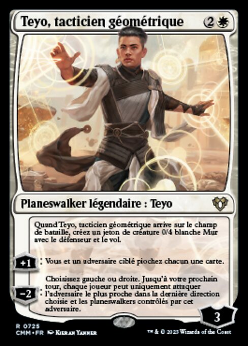 Teyo, Geometric Tactician (Commander Masters #725)