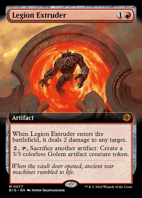 Legion Extruder (Extended Art)