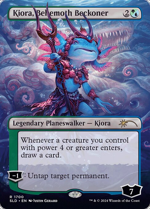 Kiora, Behemoth Beckoner (Secret Lair Drop)